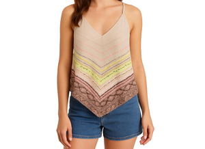 Soulmates Boho Women's Summer Top Size Medium